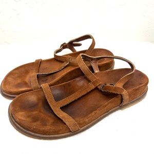 Rachel Comey Suede T Strap Sandals Size 7